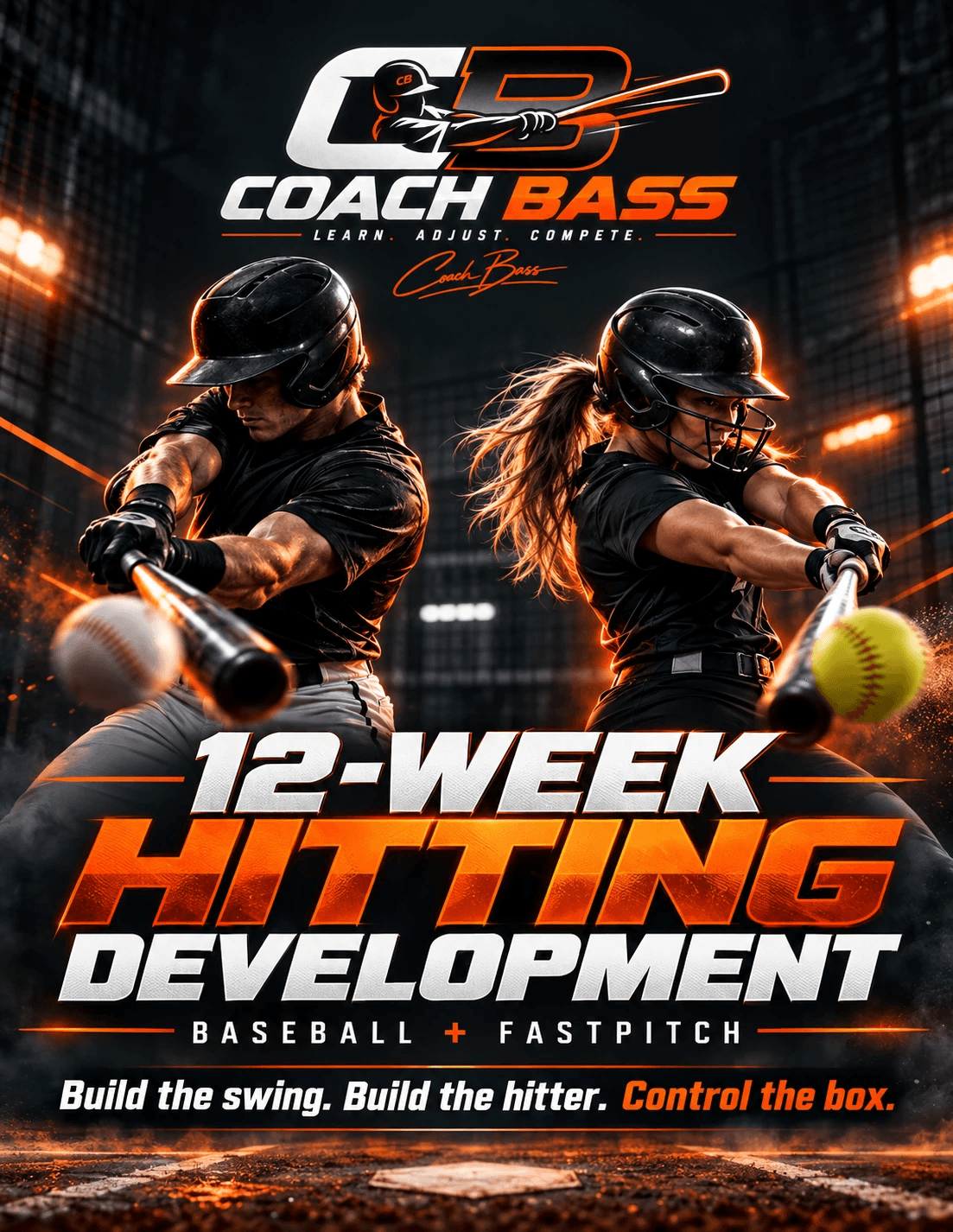 Coach Bass 12-Week Hitting Development cover