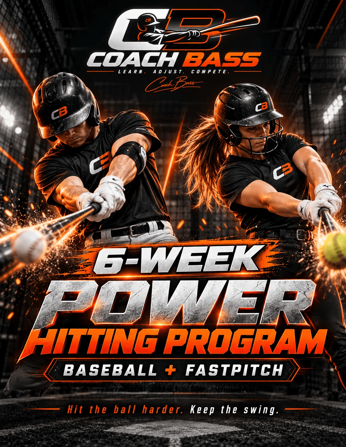 Coach Bass 6-Week Power Hitting Program cover