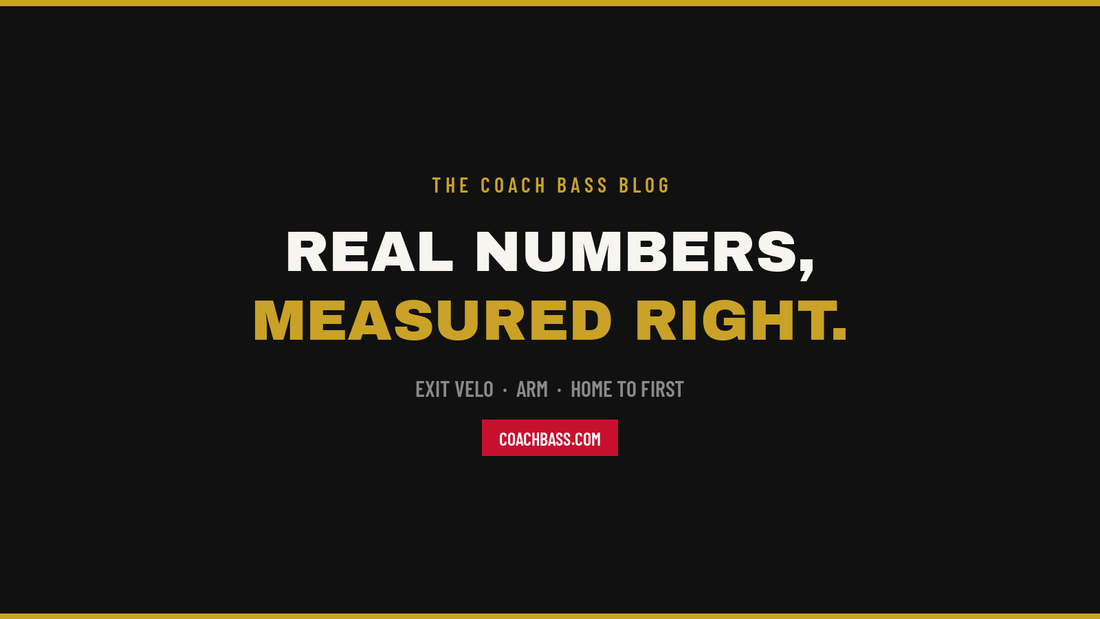 How to Get Your Player's Real Numbers (Exit Velo, Arm, Home to First)